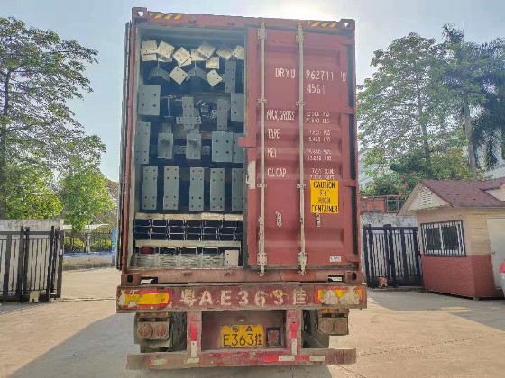 天譜安提前發貨奧地利鋼結構廠房